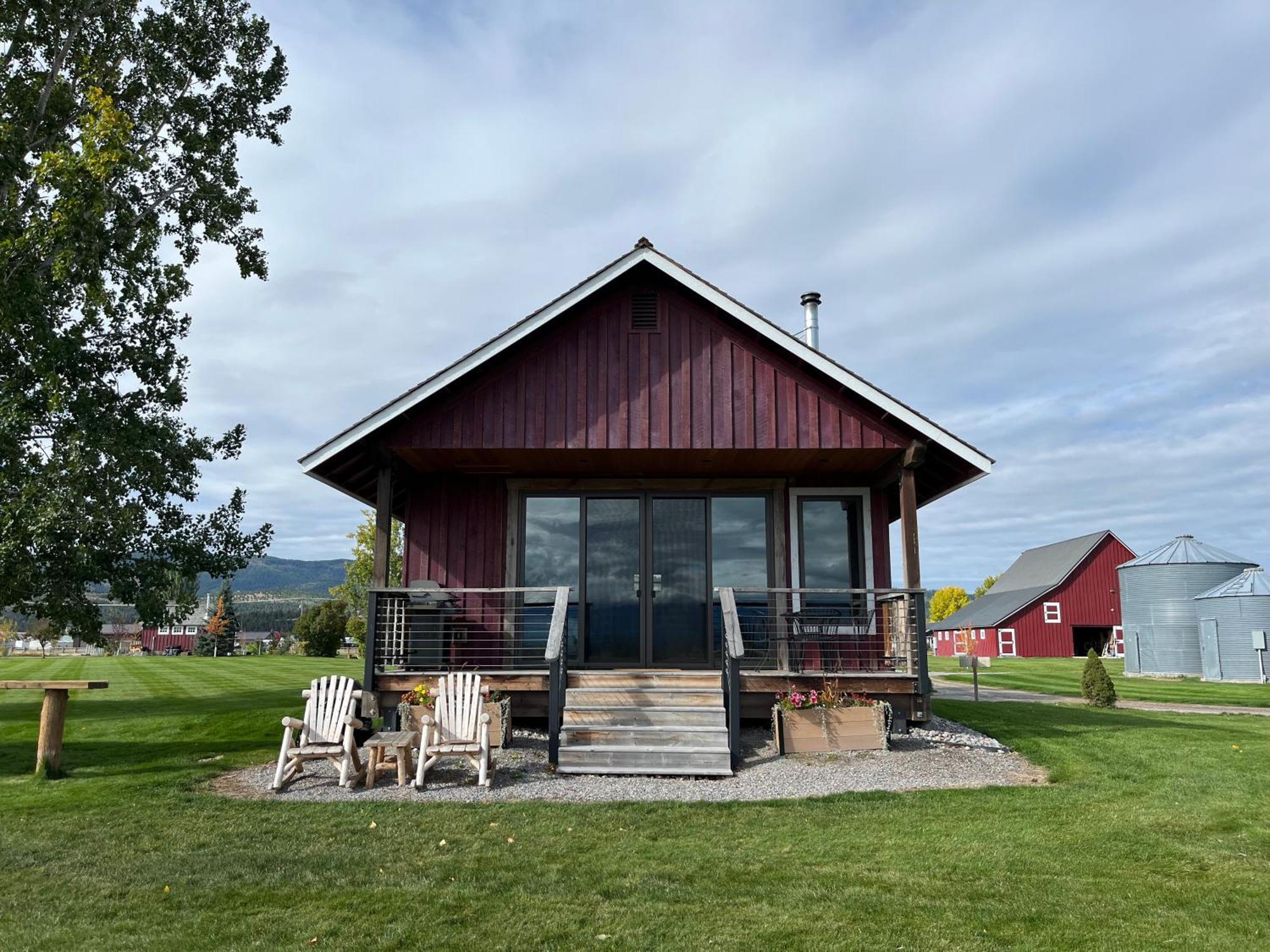 New Cabin With Spectacular Views Of Flathead Lake. Somers المظهر الخارجي الصورة