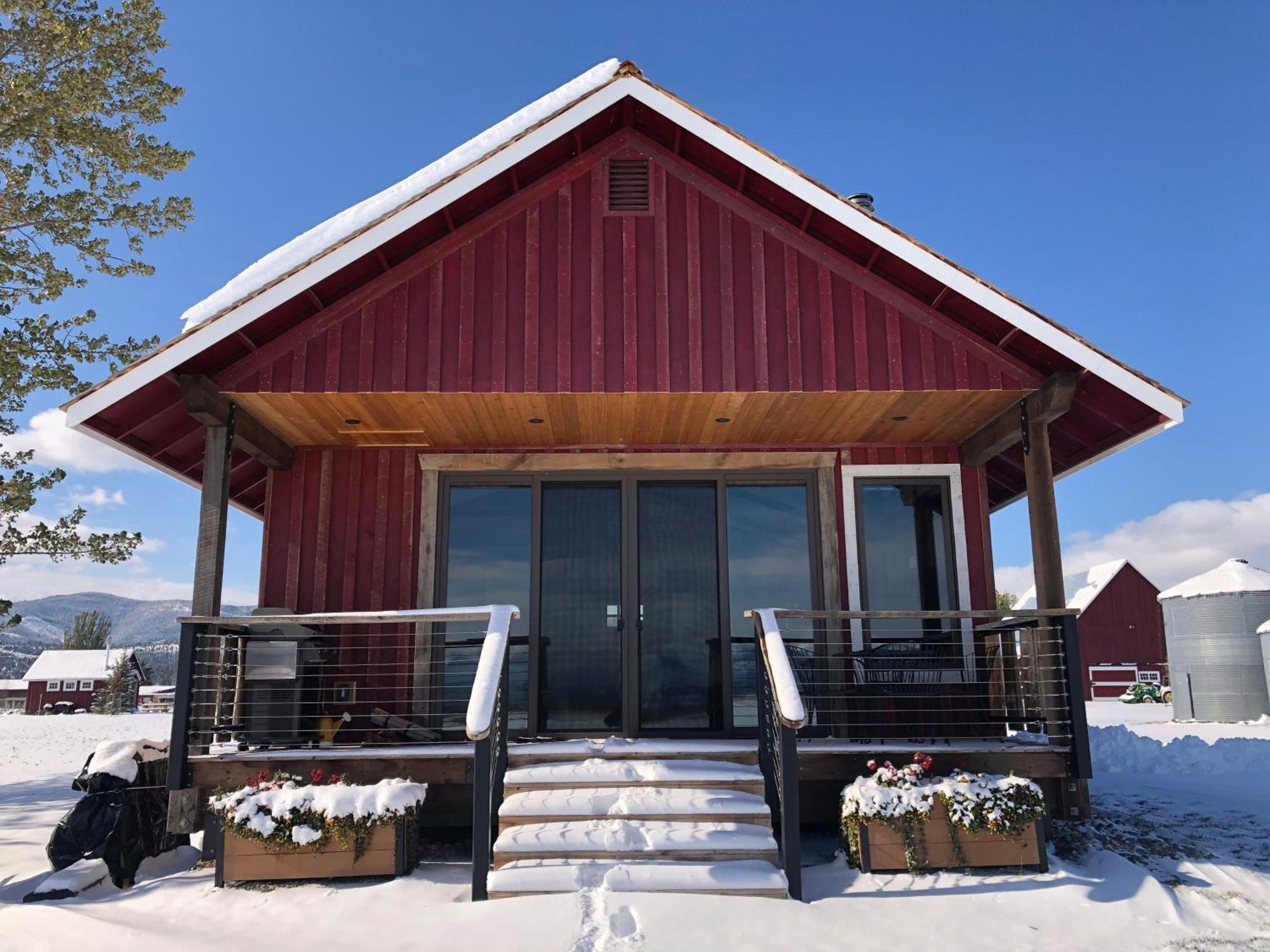 New Cabin With Spectacular Views Of Flathead Lake. Somers المظهر الخارجي الصورة